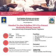 SIMULASI DAN PELATIHAN TES POTENSI AKADEMIK