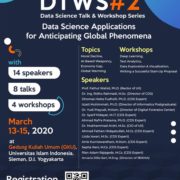 DATA SCIENCE TALK AND WORKSHOP & WORKSHOP SERIES #2