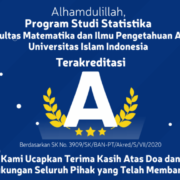 Prodi Statistika FMIPA UII Terakreditasi A