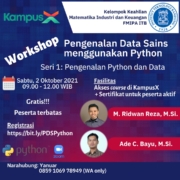Workshop Pengenalan Data Sains menggunakan Python