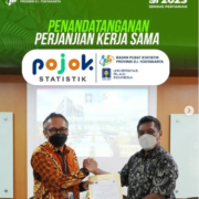 Penandatanganan Perjanjian Kerja Sama Pojok Statistik antara Universitas Islam Indonesia dan BPS Provinsi DIY