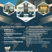 OPEN RECRUITMENT ASISTEN PRAKTIKUM SEMESTER GENAP TA 2025/2026