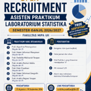 OPEN RECRUITMENT ASISTEN PRAKTIKUM SEMESTER GANJIL TA 2026/2027