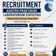 OPEN RECRUITMENT ASISTEN PRAKTIKUM SEMESTER GANJIL TA 2026/2027